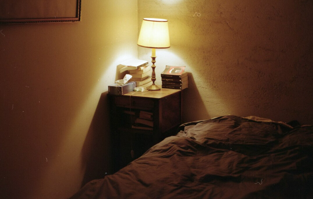woman reading mystery book